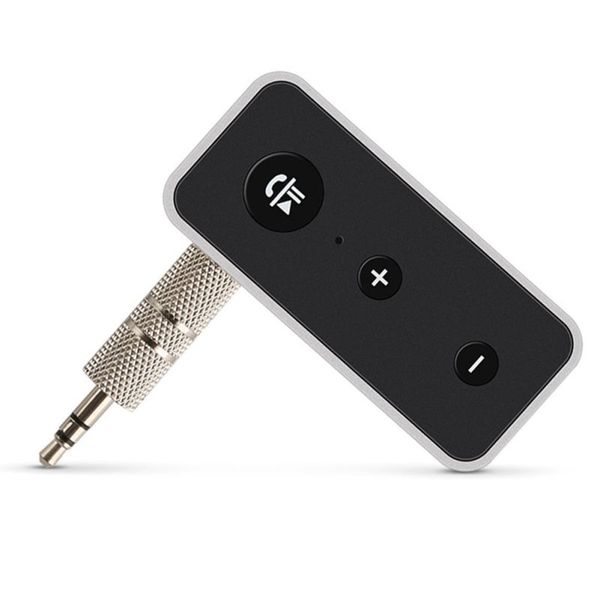 

aux audio wireless handsadapter stereo music mp3 bluetooth 5.0 receiver car kit for headphone speaker
