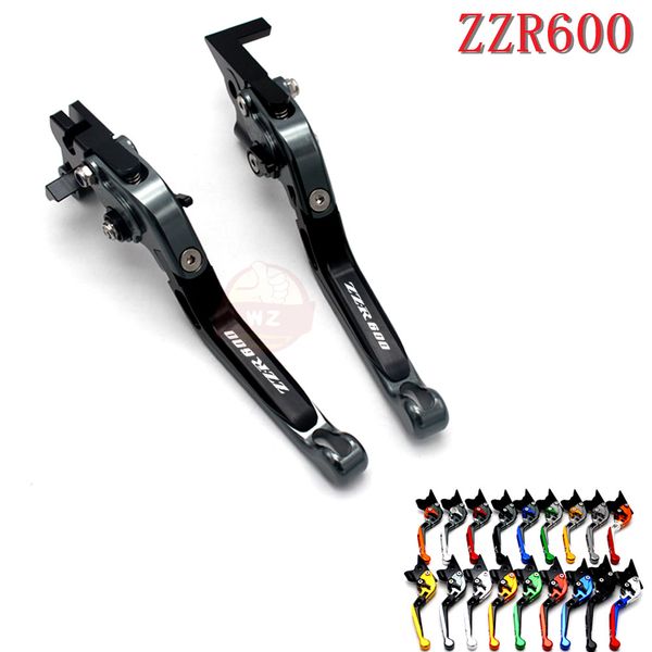 

for zzr600 zzr 600, 2005, 2006, 2007, 2008, 2009 cnc brake clutch levers