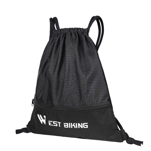 

running drawstring backpack bag large capacity waterproof lightweight breathable shoulder bags for outdoor riding cycling sports