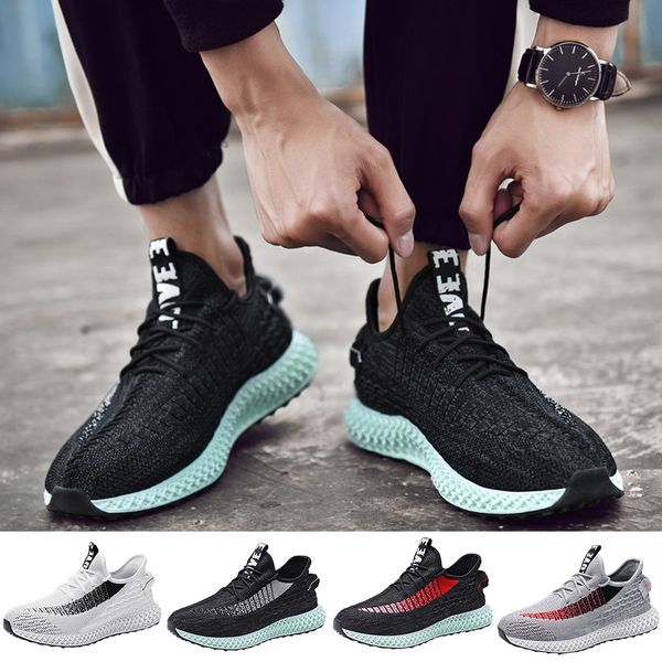 

onto-mato brand men's fashion breathable sport simple walking casual shoes sneakers dropshipping turnschuhe sneakers, Black
