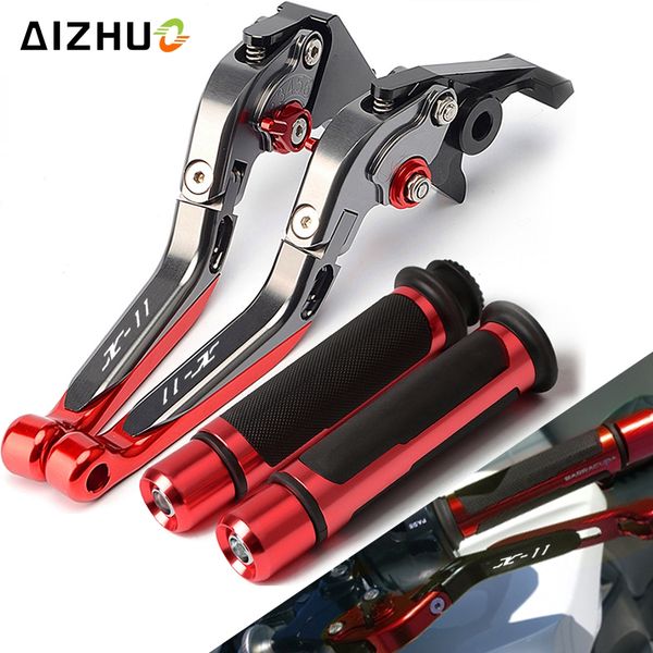 

brake clutch lever extendable adjustable motorcycle hand grip handlebar for x11 x 11 x-11 1999-2002 2000 2001