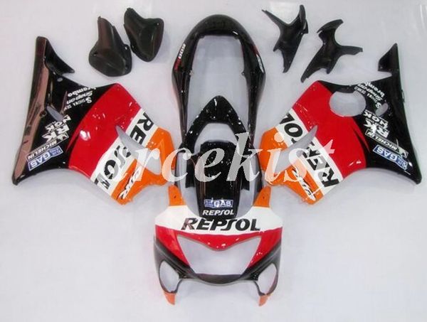 

4 подарки новый abs мотоцикл обтекатели комплект подходит для honda cbr600 f4 1999 2000 99 00 fs набор тела прохладный красный апельсин