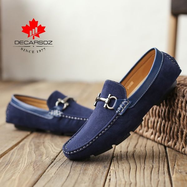 

men shoes 2020 new fashion comfy boat man footwear brand slip on moccasin driving flats shoes popular design men casual shoes cx200803, Black