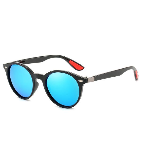 

sunglasses fashion men's and women's brand designer high-end round frame sunglasses large frame high-end glasses 9, White;black