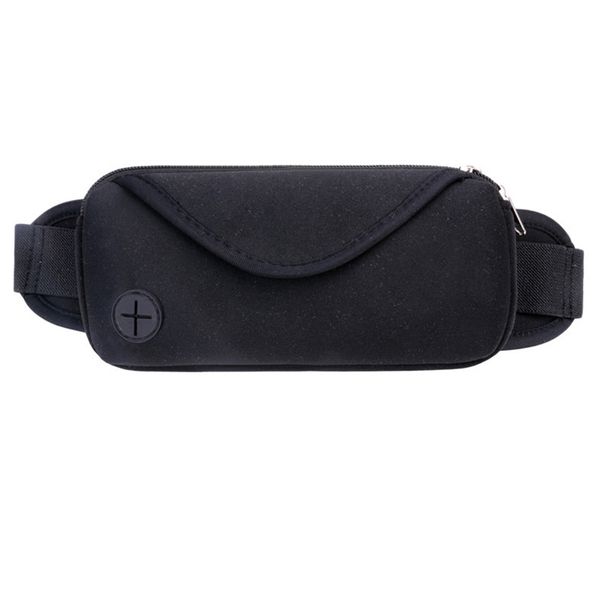 

waterproof sports waist bum bag running jogging belt pouch zip fanny pack -opk