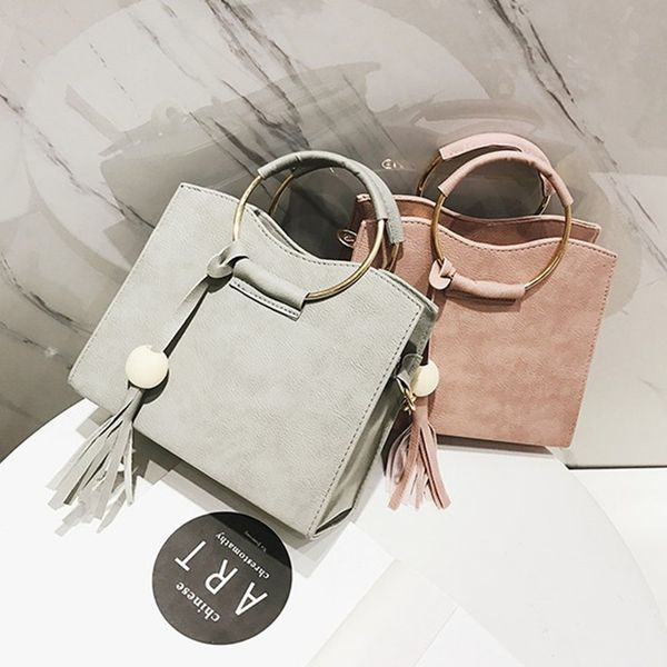 

new style tassels square sling bag handbag