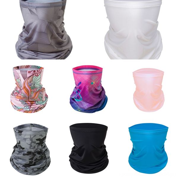 

cd6vg women scarf ice silk fishing bandana men hiking running cycling outdoor sports face mask training balaclava tube masks scarf, Black