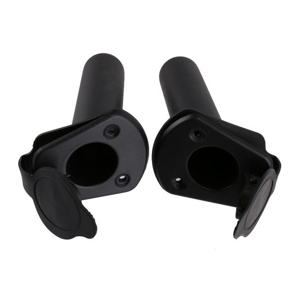 

2pcs flush mount fishing rod holder with cap cover gasket for kayak boats