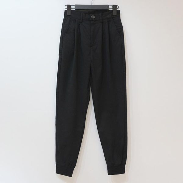 

women's pants & capris women joggers tracksuit bottoms trousers slacks gym jogging sweat jogger drawstring elastic waist trousers#3, Black;white