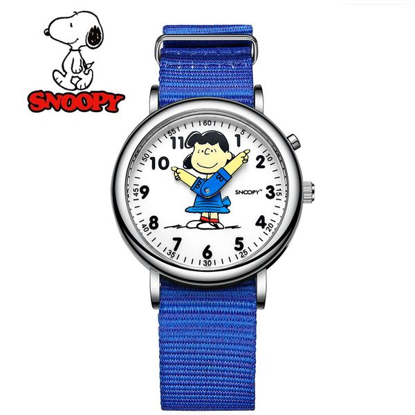 

snoopy watch women ladies clock creative kids children watch relogio feminino cute quartz wristwatches brand girls gift, Blue