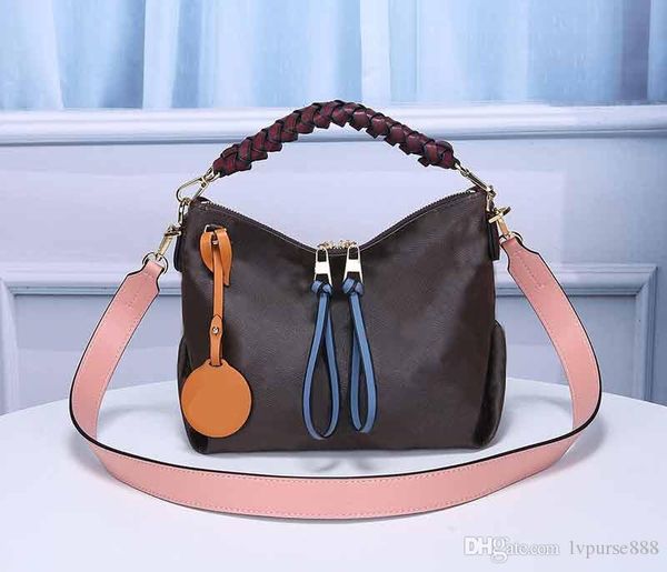 

designer luxury handbag purse m55090 beaubourg hobo genuine leather fashion totes l flower pattern ladies purse bag