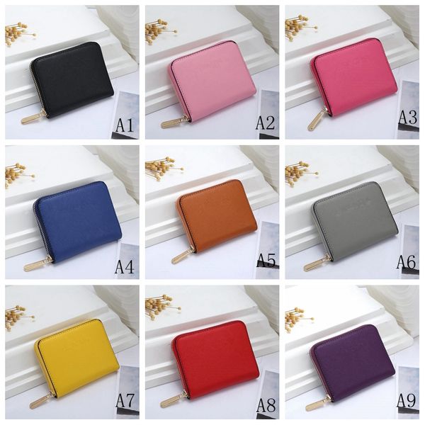 

luxury classic wallet original box leather multicolor coin designer purses date code short wallets card holder zipper pockets ing, Red;black