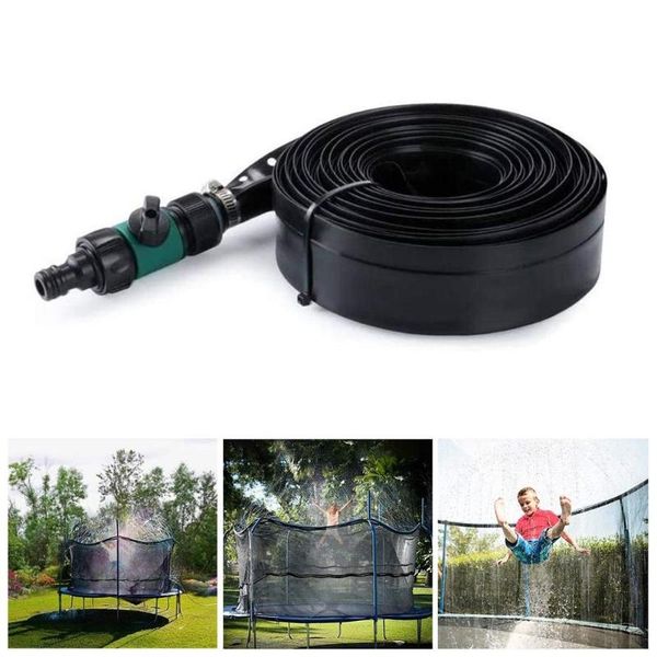 

8/12/15m summer outdoor kid water park trampoline garden watering spray sprinkler hose