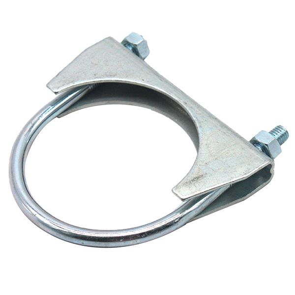 

35794 3inch zinc plated round u bolt saddle exhaust clamp