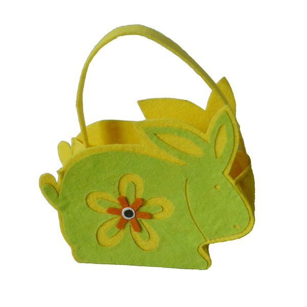 

easter bunny bag basket tote handbag reusable candy storage bags