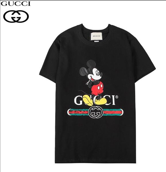 

new european and american short - sleeved t-shirts for men's blouses and women's wear, White