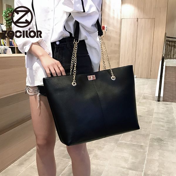 

женщины пу кожаные сумки женский сумка lady tote большой емкости zipper мешок плеча