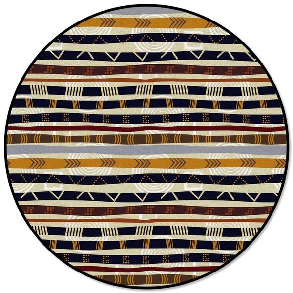 

pattern texture african style round carpets alfombra living room kids area carpet rug mats for home bedroom decorative