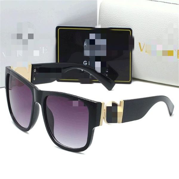 

2020 luxury glasses sunglasses for mens glass mirror green lense vintage sun glasses eyewear accessories womens sunglasses, Black