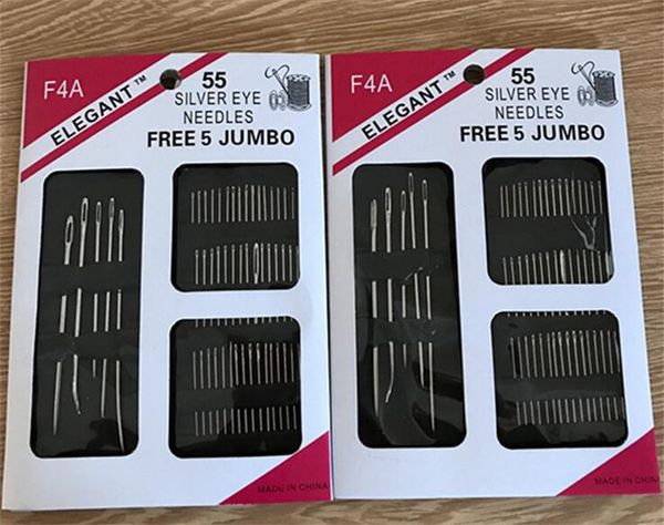 

новый дом 55 шт. / компл. из нержавеющей стали швейные иглы швейные булавки набор главная diy ремесла ручного шитья аксессуары различных раз