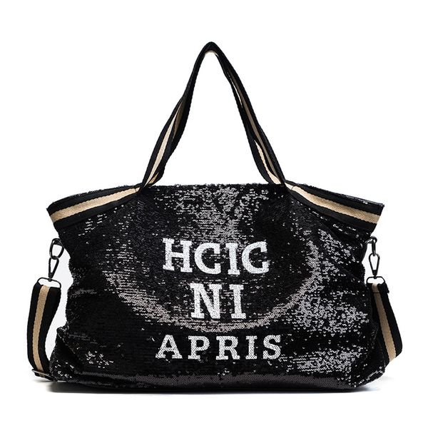 

sequin women bags female large capacity handle bags appliques lady's handbags national casual tote girl messenger bags