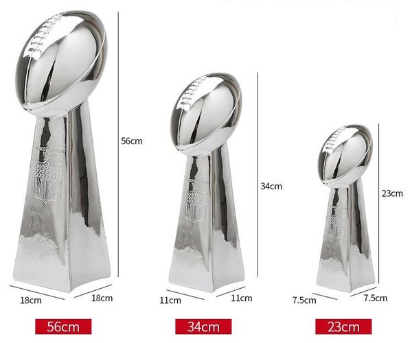 

collectable super b owl resin trophy american football league cup vince l ombardi trophy 9''(24cm) 13''(34cm) full size