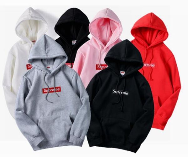 

2020 embroidery hooded sweatshirts mens women hoodies high street hoodies pullover sweatshirts, Black