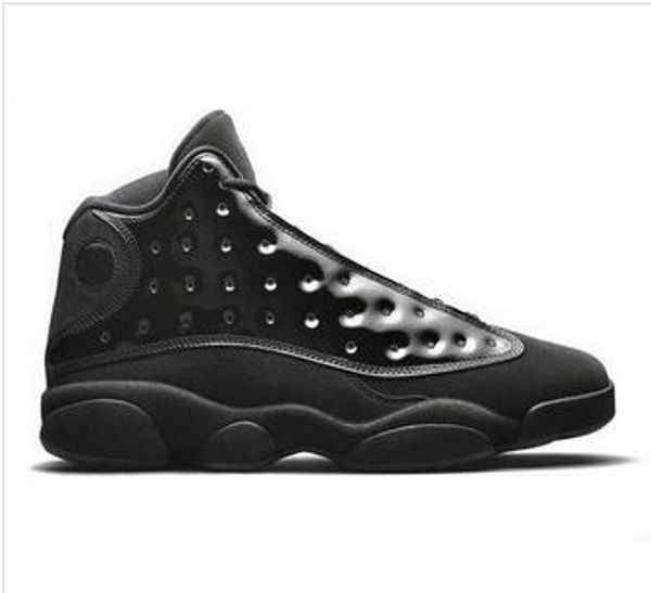 

new 13 13s cap and gown black basketball shoes men 13 sports sneakers with box