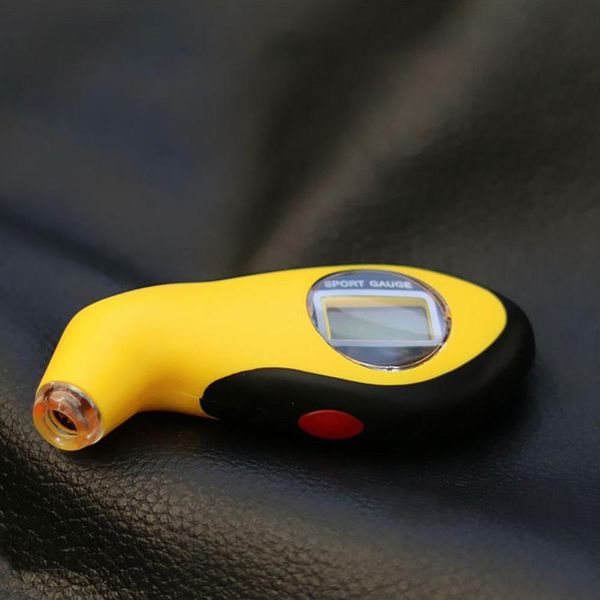 

high-precision car tire led luminous display lcd digital tire pressure gauge backlight monitoring meter