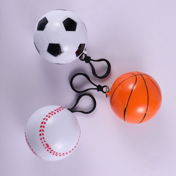 

брелок пончо пластиковые баскетбол плащ pe одноразовые осень детский плащ футбол бейсбол брелок плащ одноразовые игрушки, Silver