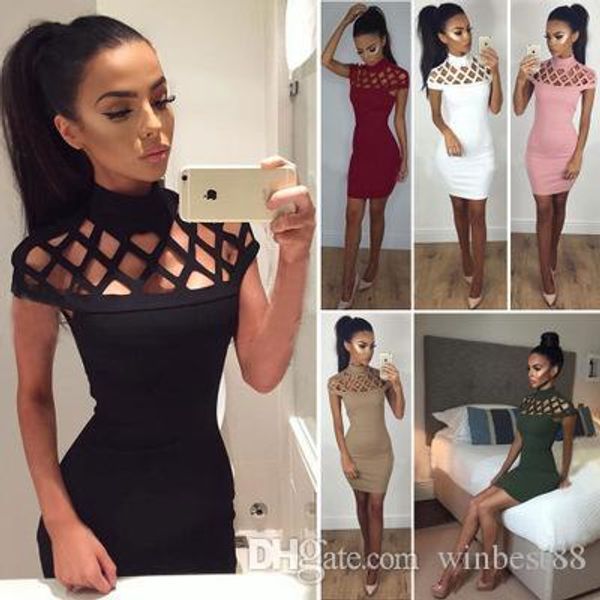 

actual picture 5xl 2019 new style hollow out pencil dress ol dresses silm fitting office lady skirt a line skirt ing, Black;gray