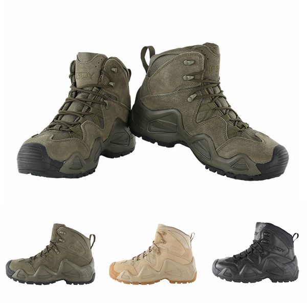 

designer shoes outdoor mens shoe tactical version outdoor waterproof breathable mountaineering hiking shoes womens boots shoesoutdoor 00021, Black