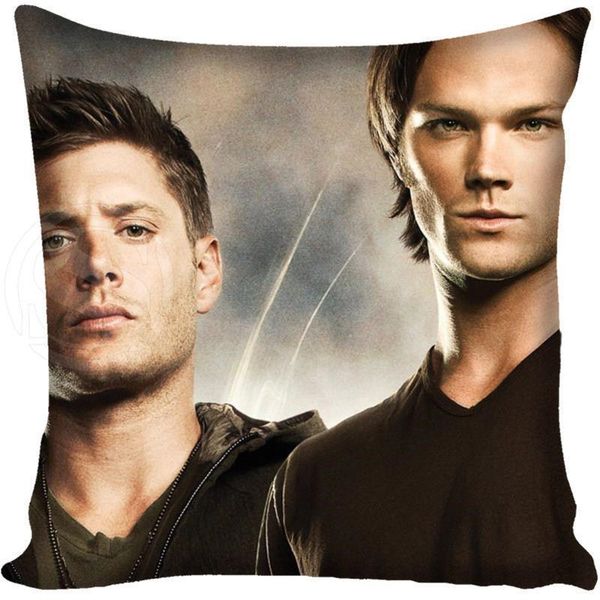 

оптовая продажа-наволочка g0309 сверхъестественный дин винчестер наволочка на молнии наволочка