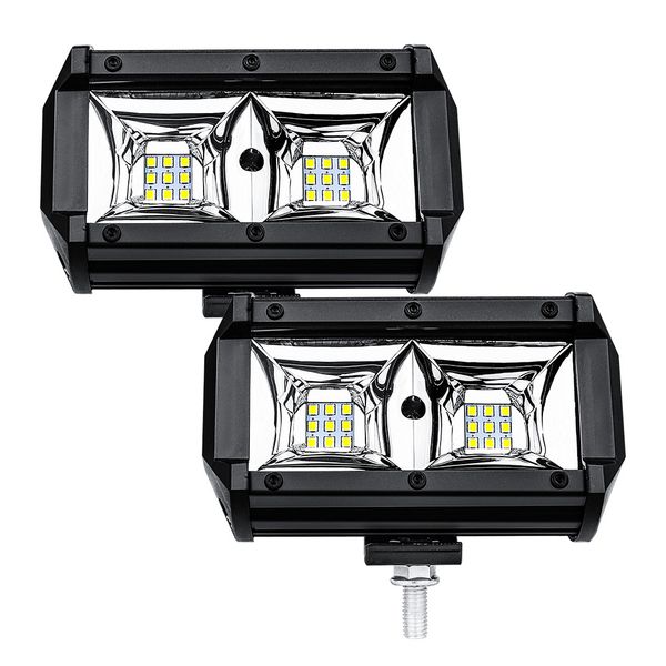 

5 inch led work light waterproof 10-30v 16000lm spotlight bar for off road vehicle suv motorcycle exterior parts