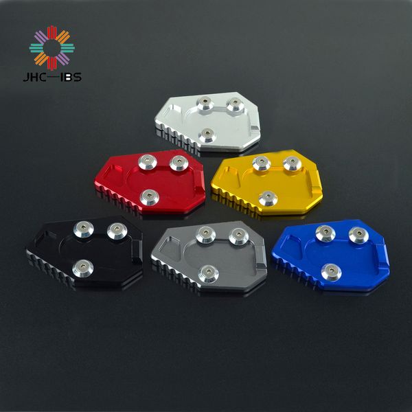 

motobike cnc aluminum kickstand foot side stand enlarger support plate extension for cb1000r cb1000 r cb 1000r 2008-2015