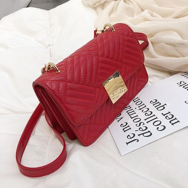 

designer-flap bags fashion bag women leather messenger bags buckle handbag wide shoulder strap lady bag daka/3