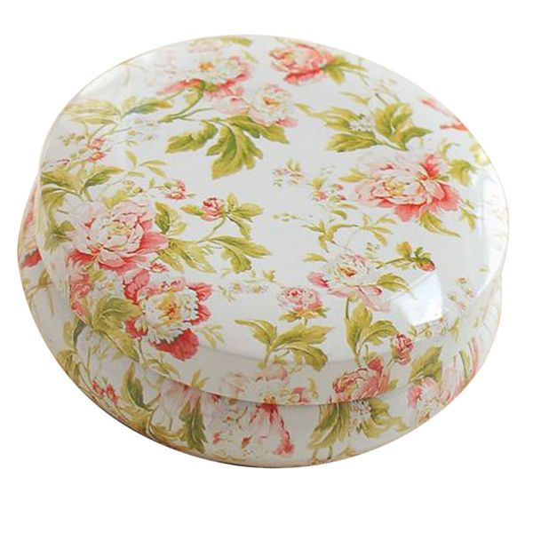 

home candy tea jar metal tin storage can canisters xmas gift box 8.8x3.5cm