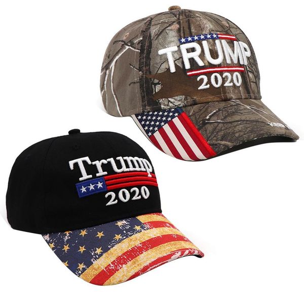 

new style cap for trump 2020 3d embroidered cap us presidential election hat new style lqnub, Black;white