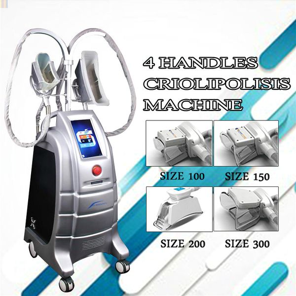 

4 cryo handles cryolipolysis slimming machine /criolipolisis fat loss machine money maker for salon,spa and beauty center body sculpting