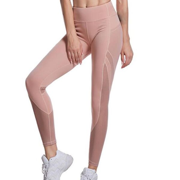 

2020 women leggings women's yoga leggings high waist fitness sports exercise running jogging pants legging femme sport, White;red