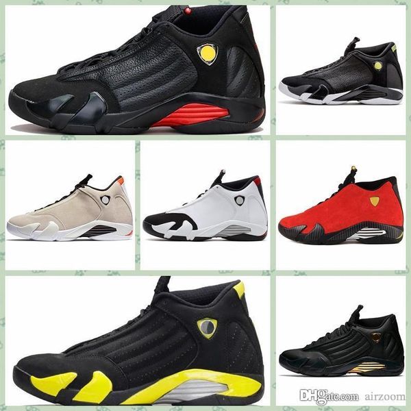 

j014ha дешевые мужские jumpman 14 ivx открытый обувь 14s черный красный желтый белый золотой синий mvp серый airsflights aj1s4 кроссовки бот
