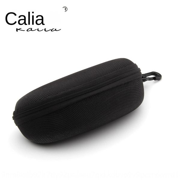 

super black case sun case sun zipper personalized adhesive hook glasses box portable sunglasses box