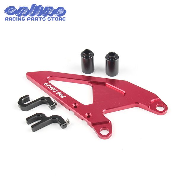 

cnc billet front sprocket chain guard for crf250r 10-16 crf450r 09-16 motocross dirt bike mx enduro