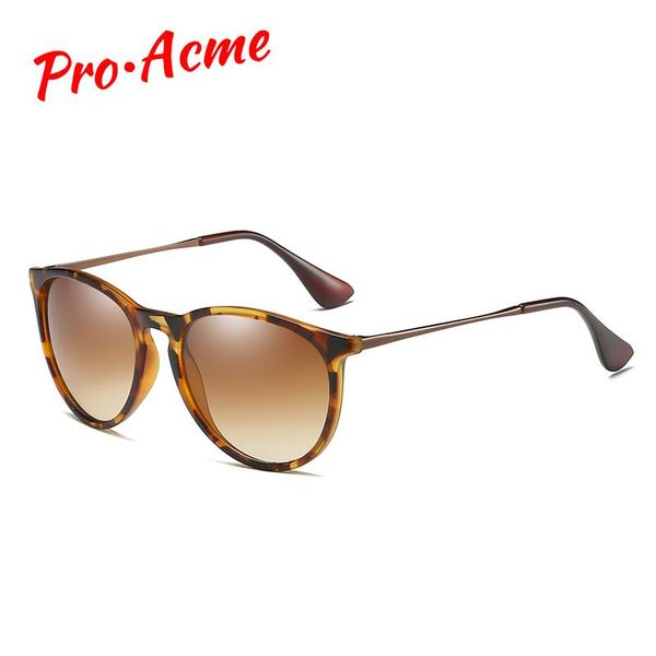 

pro acme vintage cat eye поляризованные очки для женщин tortoise браун ретро круглый зеркальный объектив солнцезащитные очки женщины 2020 pa