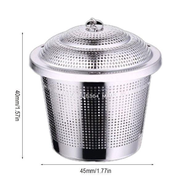 

durable 304 stainless steel supplies seasoning jar tea filter tea ball halogen ball seasoning ball tea