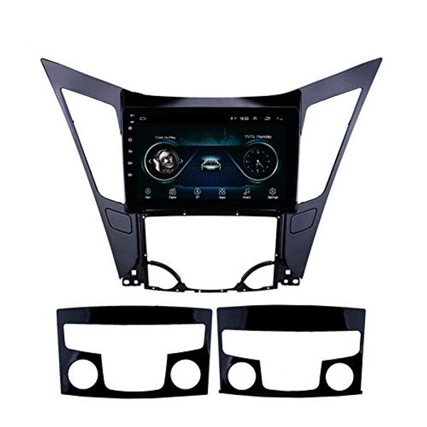 

android 9.0 9 inch hd touchscreen gps navigation car video player or 2011-2015 hyundai sonata 8 with bluetooth wifi support carplay swc