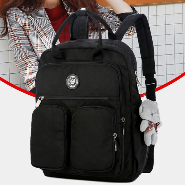 

women backpack multi-pocket large capacity waterproof for outdoor travel school eig88
