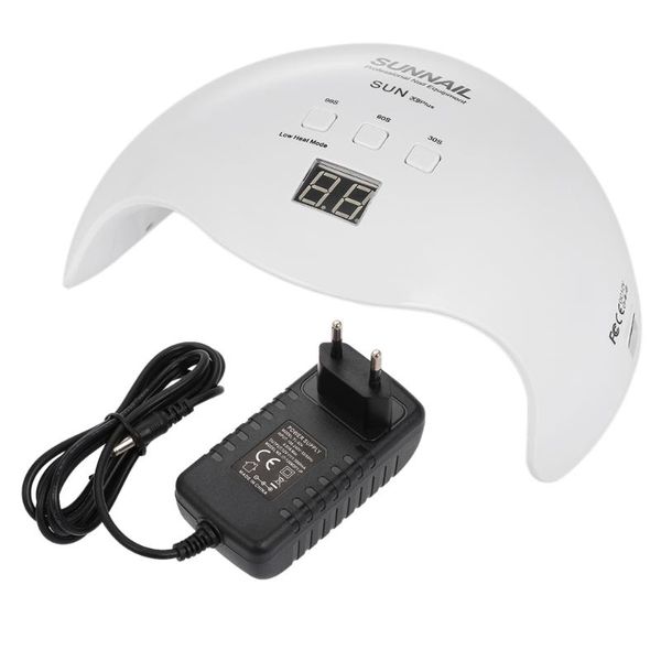

48w uv led nail lamp sunlight nail gel dryer machine fingernails toenails curing machine art tool manicure dryer