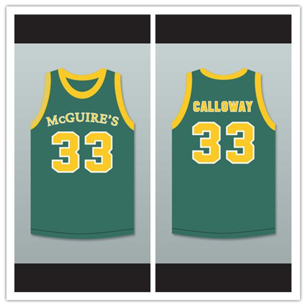 

Cam Calloway 33 St Timberwolves McGuire's McKinney High School Slim 23 Jenkins Basketball Jersey Survivor's Remorse