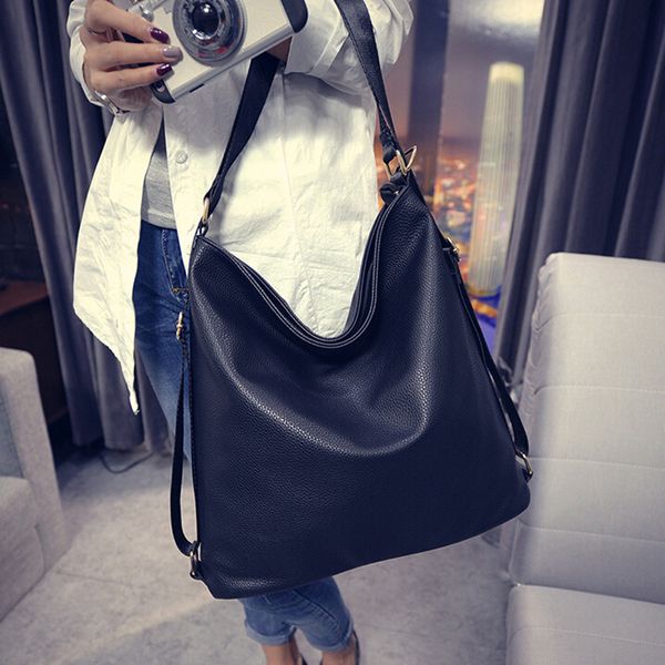 

fashion 2020 autumn pu leather crossbody bags multifunctional large capacity casual handbags for women